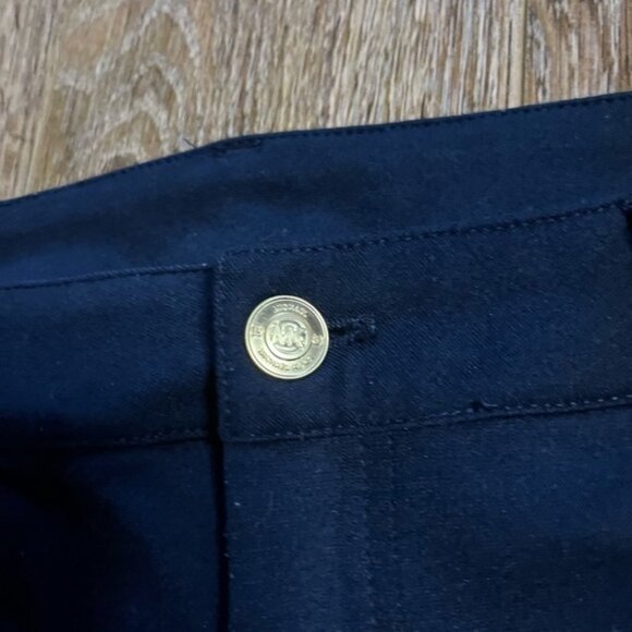 MICHAEL kors skinny navy bleu strech pant size 6 - Picture 4 of 9